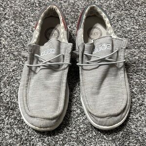 Hey Dude Men's Gray Casual Shoes